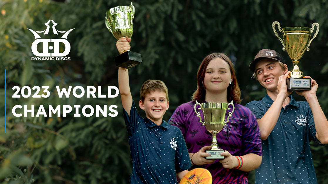 Meet Three Dynamic 2023 Disc Golf World Champs