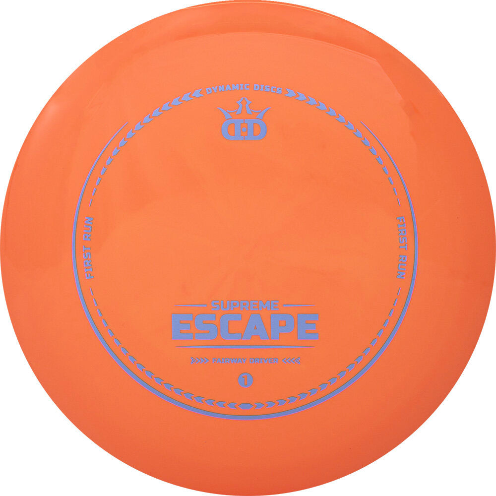 Supreme Escape First Run