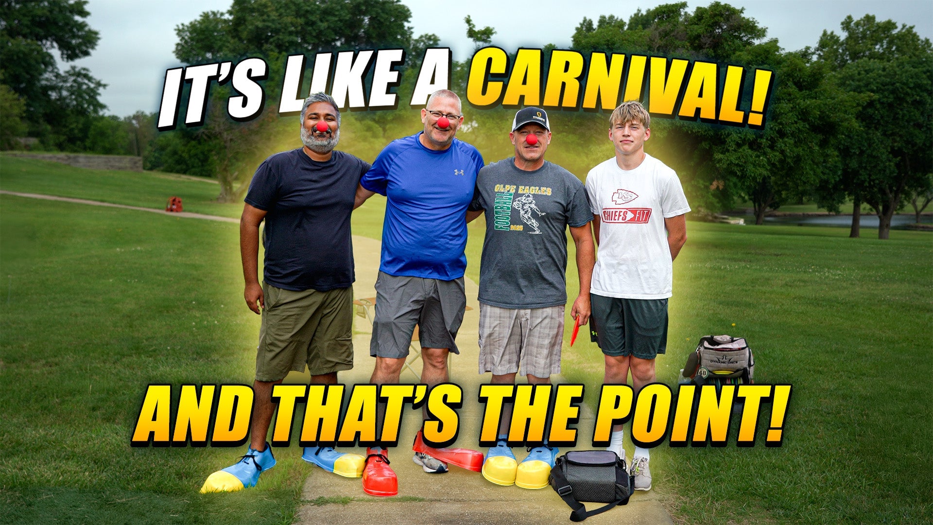 Disc Golf, a Carnival Atmosphere, and Kids Who Need Our Help