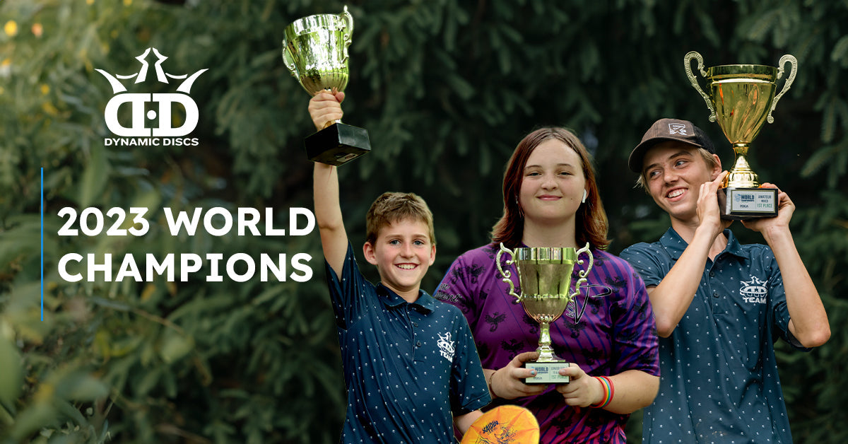 Meet Three Dynamic 2023 Disc Golf World Champs