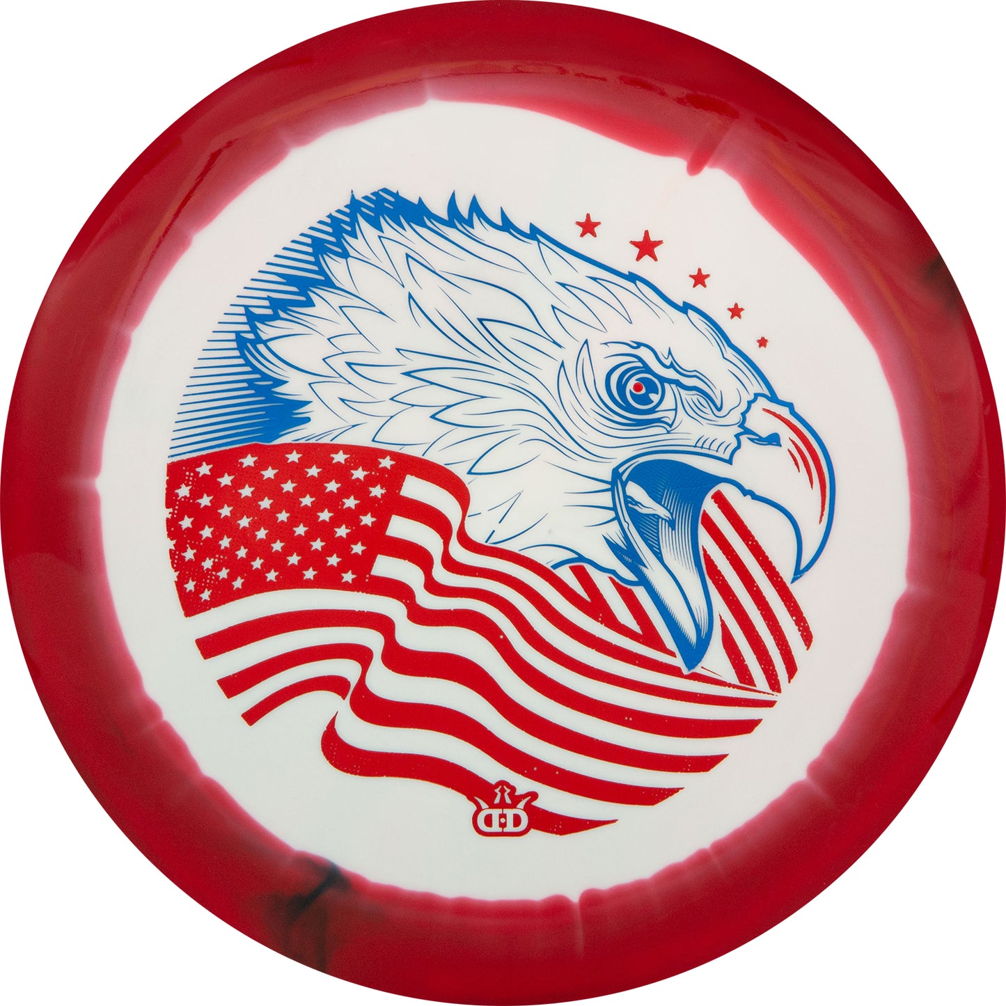 Dynamic Discs Fuzion Orbit Enforcer Screaming Eagle Stamp 2023