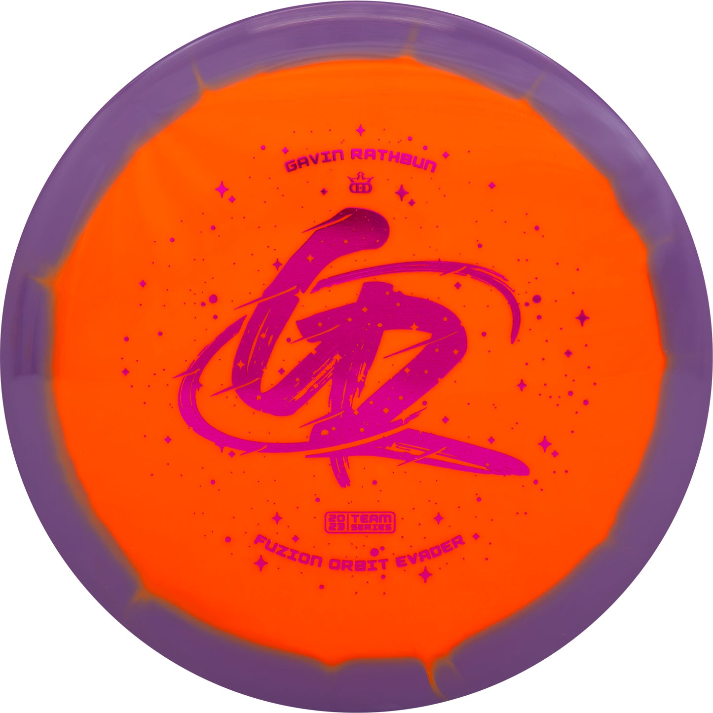 Dynamic Discs Fuzion Orbit Evader Gavin Rathbun Team Series 2023