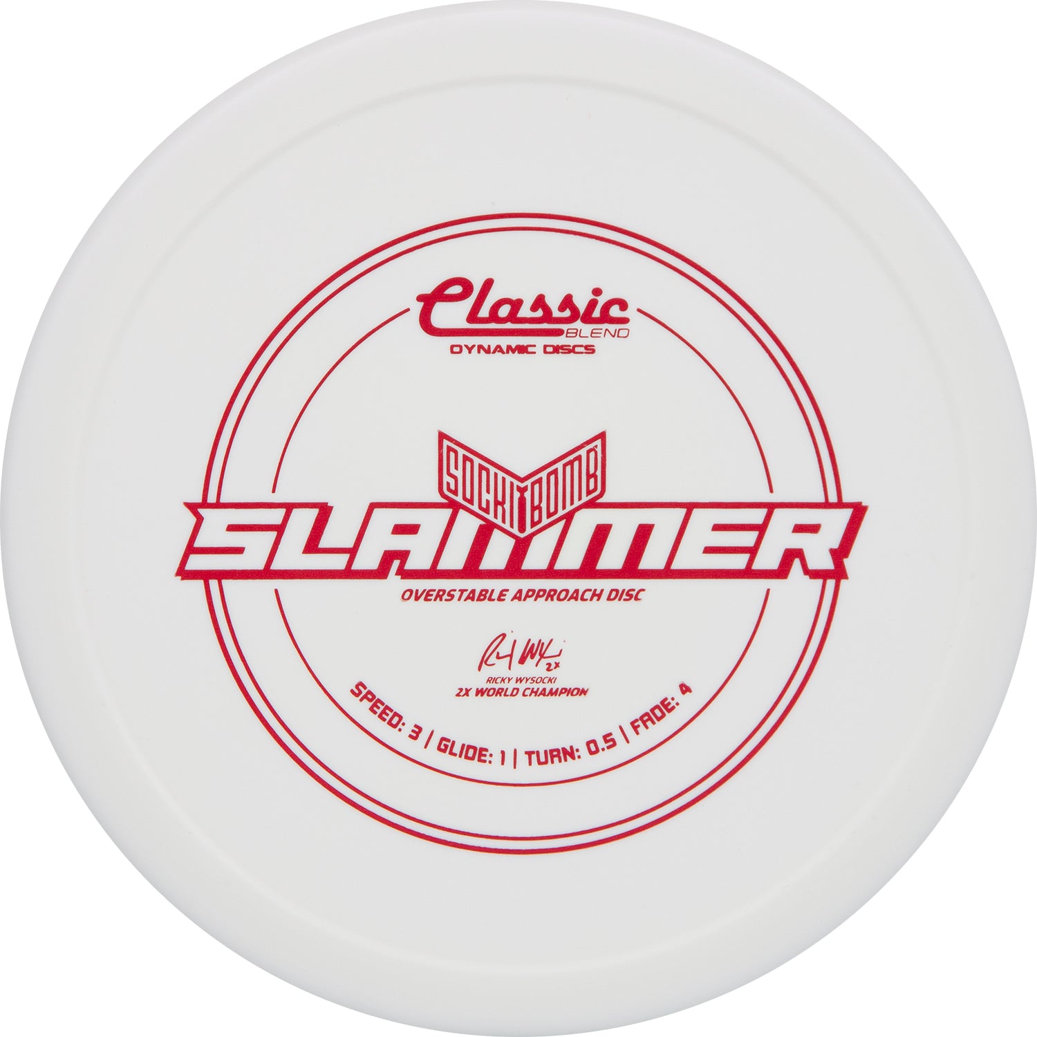 Dynamic Discs Classic Supreme Orbit Sockibomb Slammer - Ignite