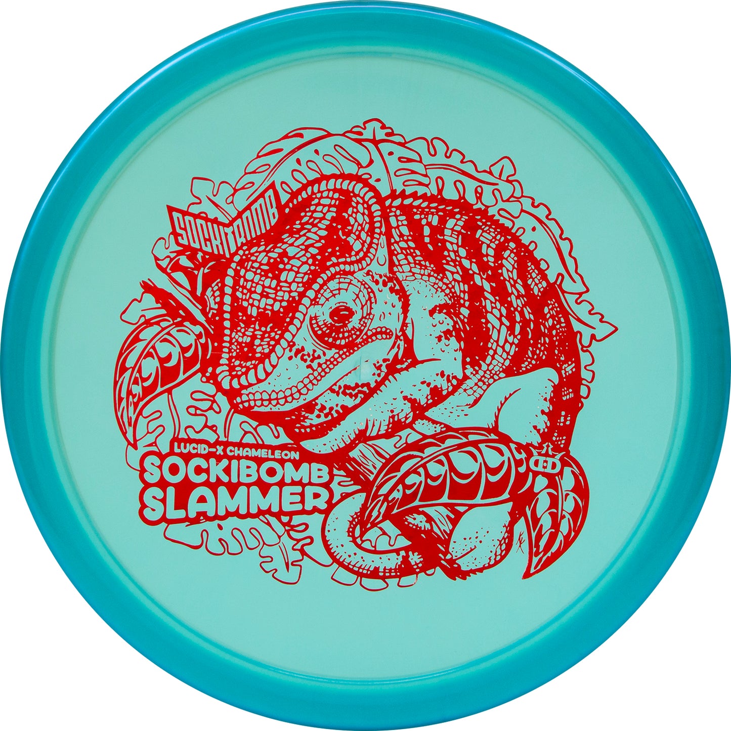 Dynamic Discs Lucid-X Chameleon Sockibomb Slammer Ricky Wysocki 2023