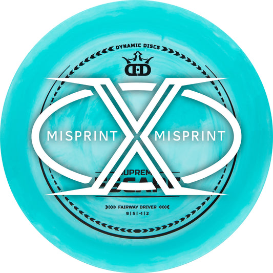 Misprint Dynamic Discs Supreme Escape Prototype