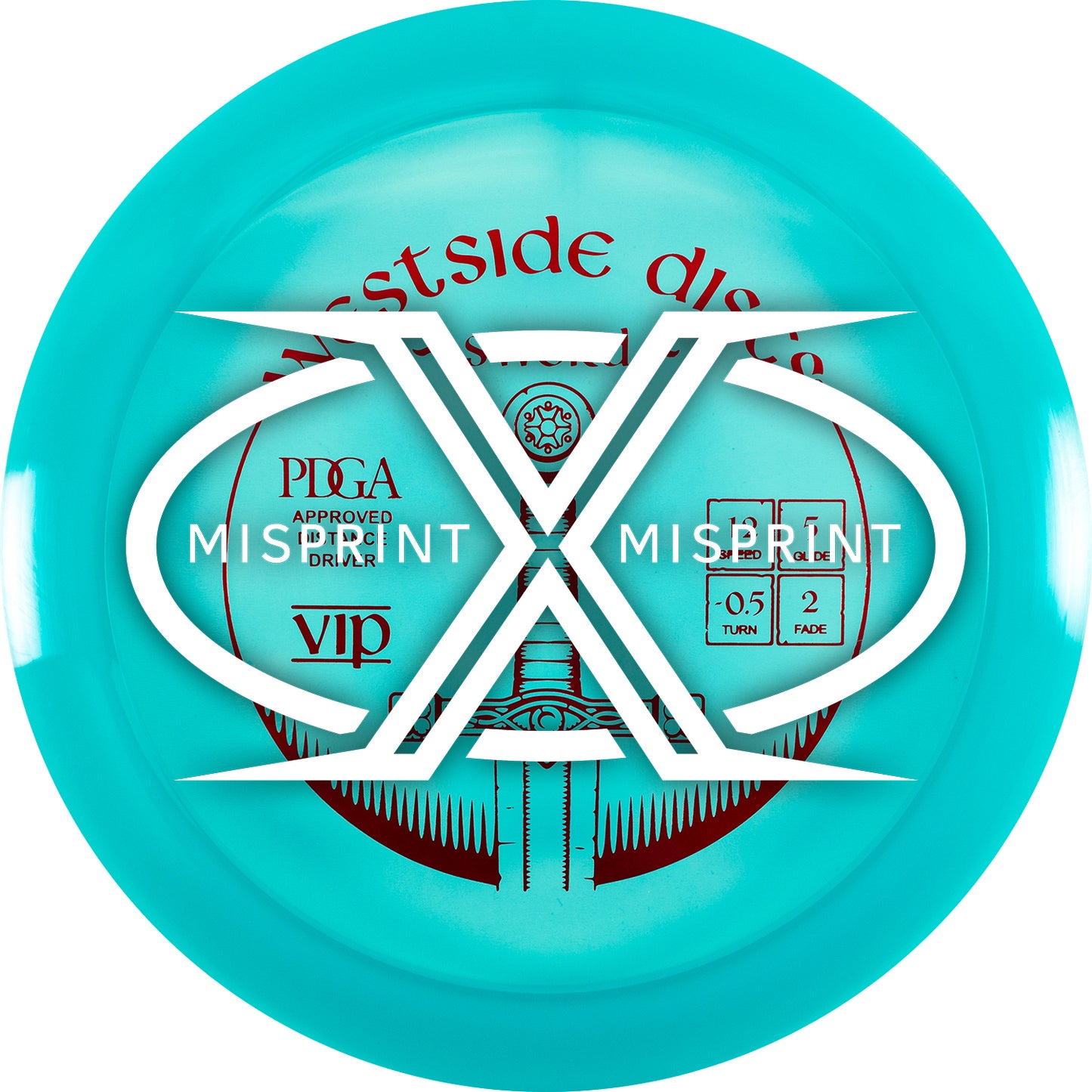 Misprint Westside Discs VIP Sword