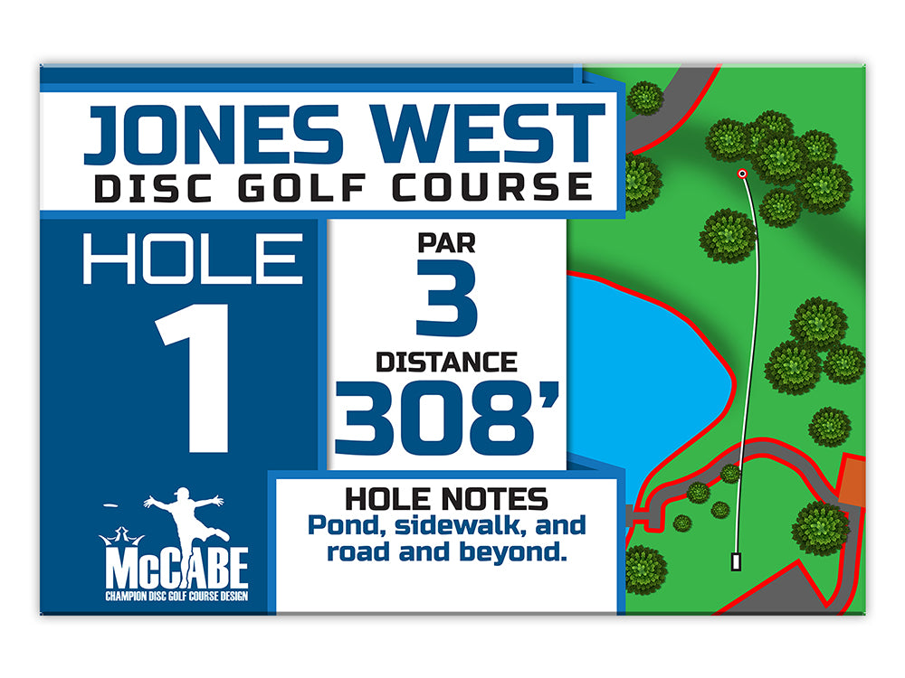 Dynamic Course Design – Tee Sign Packages – Dynamic Discs