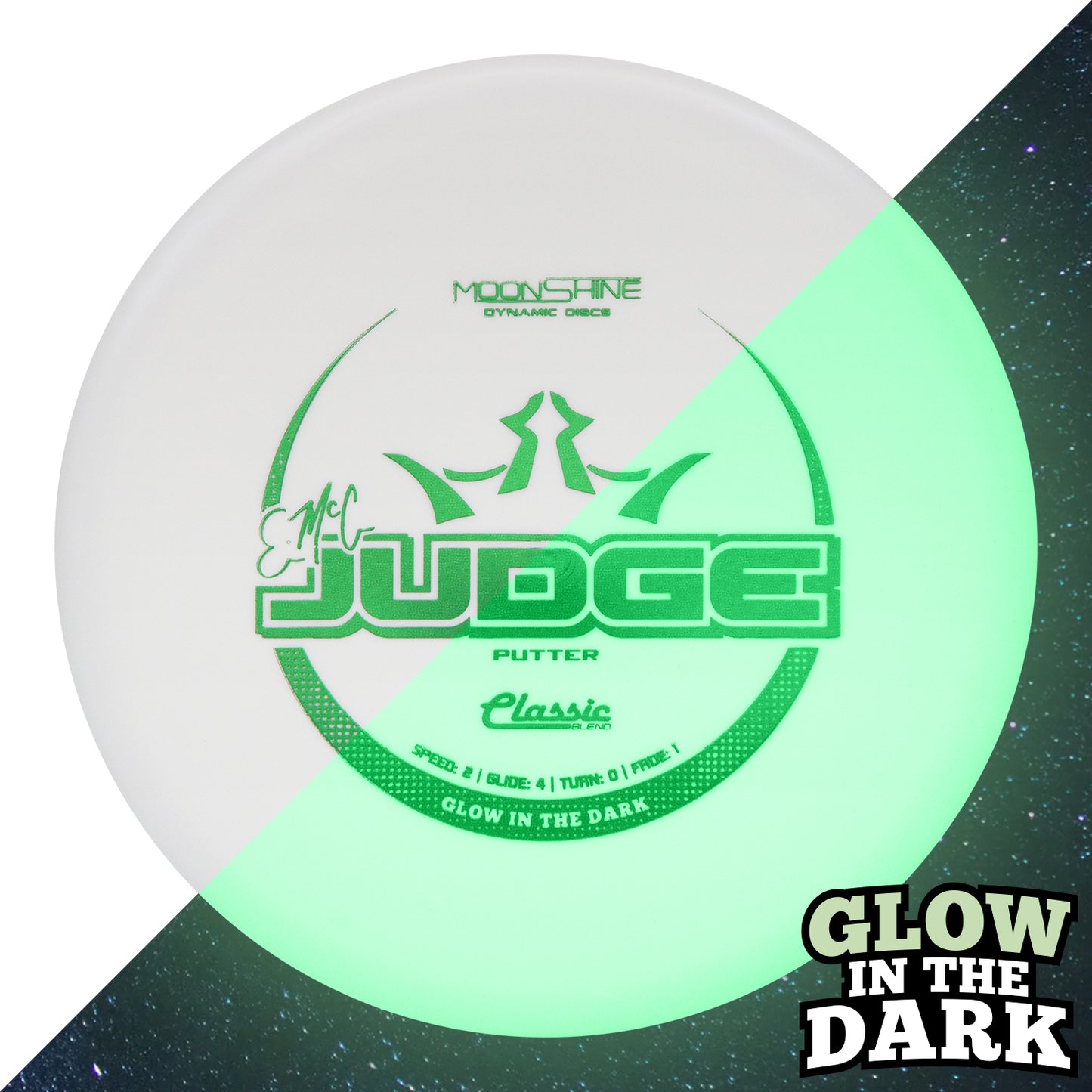 Dynamic Discs Classic Blend Moonshine EMAC Judge