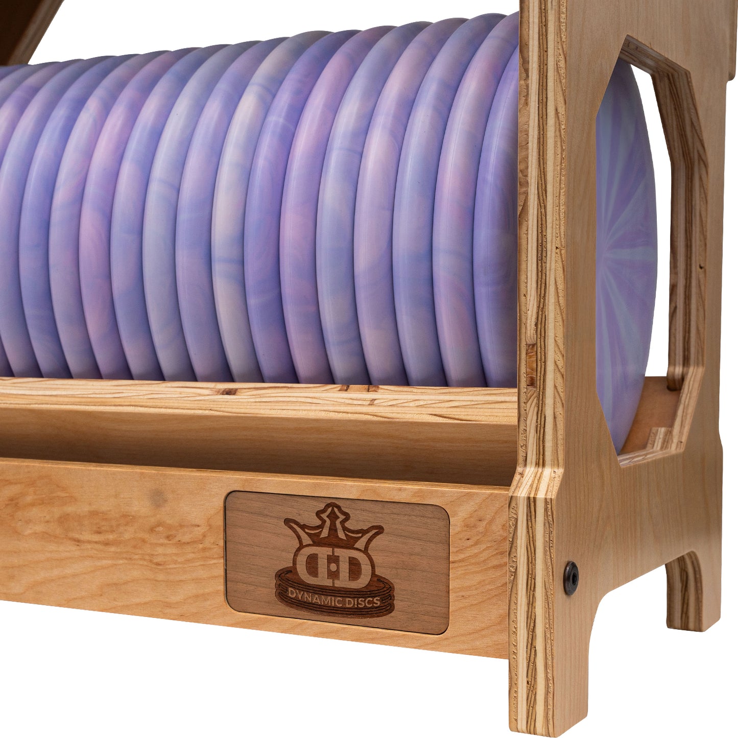 Wooden Hyzer Disc Rack