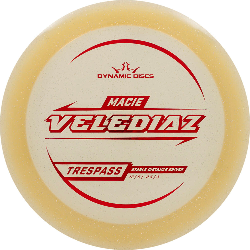 Lucid Gold Metal Flake Trespass - Macie Velediaz 2025 – Dynamic Discs