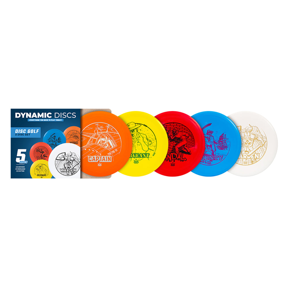 Animated 5 Disc Starter Set – Dynamic Discs