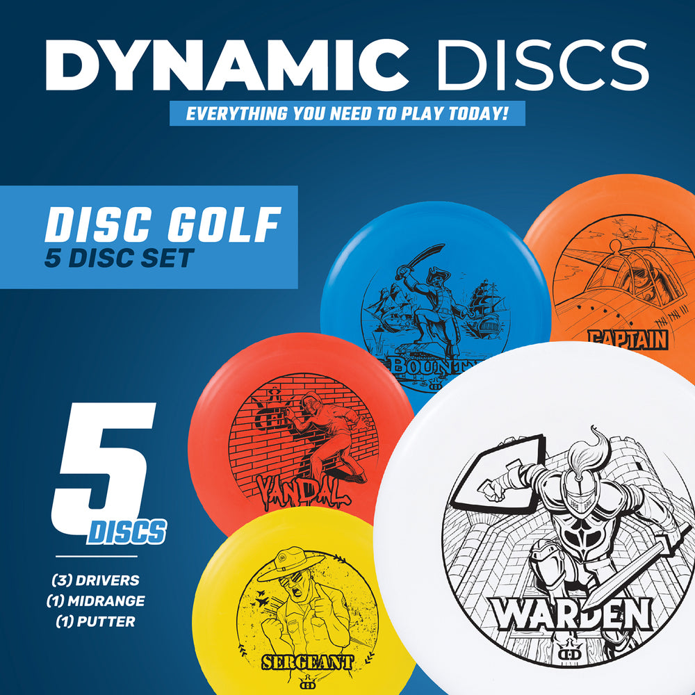 Animated 5 Disc Starter Set – Dynamic Discs