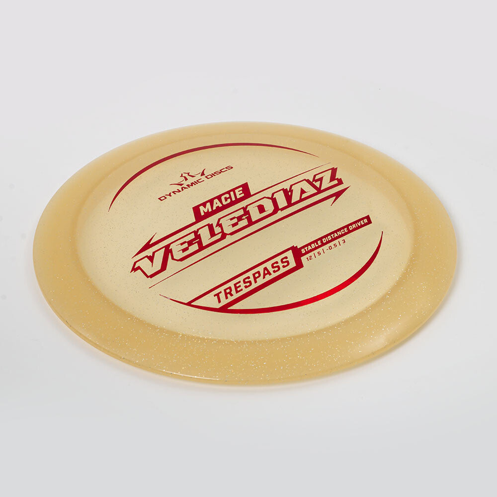 Lucid Gold Metal Flake Trespass - Macie Velediaz 2025 – Dynamic Discs