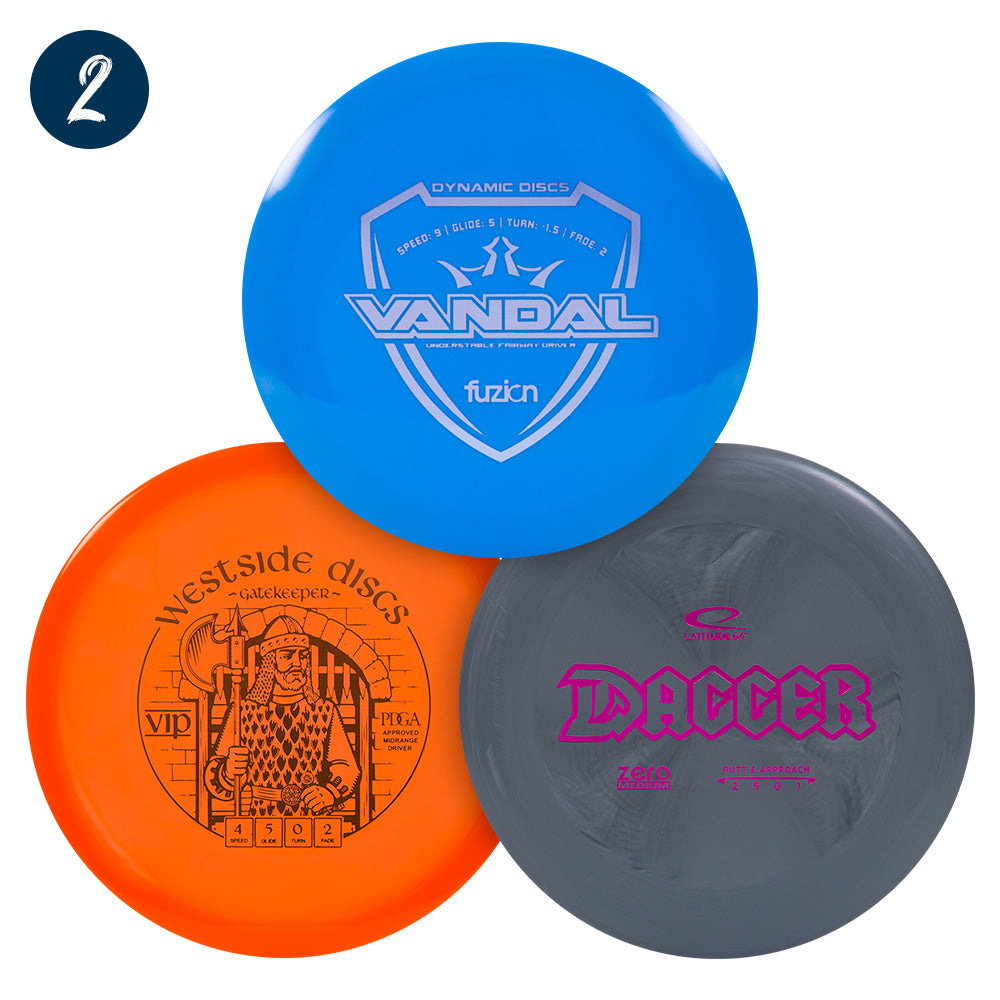 Disc Golf Assorted Premium Starter Set – Dynamic Discs