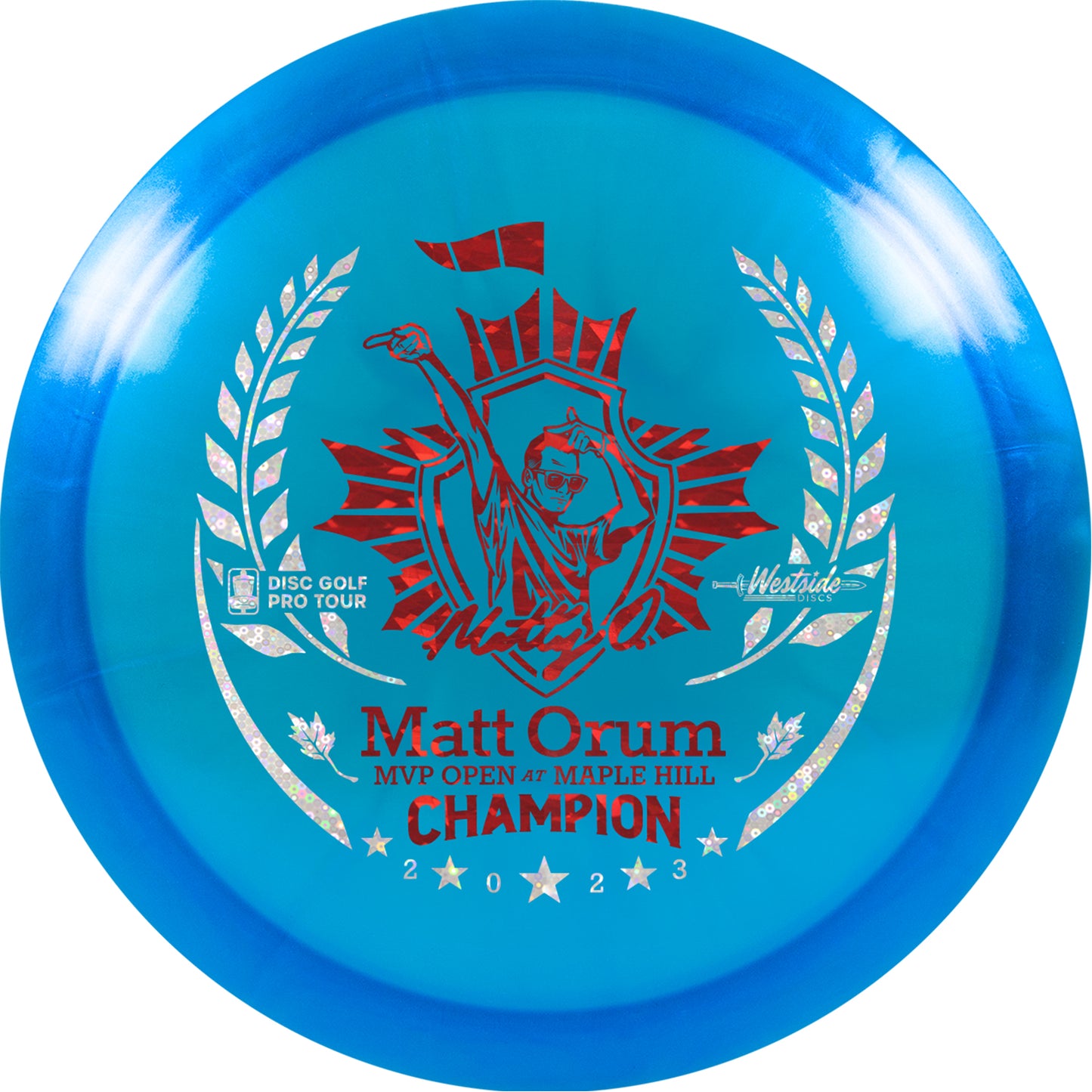 Westside Discs VIP-X Chameleon Stag Matt Orum MVP Open Champion Commemorative Stamp 2023