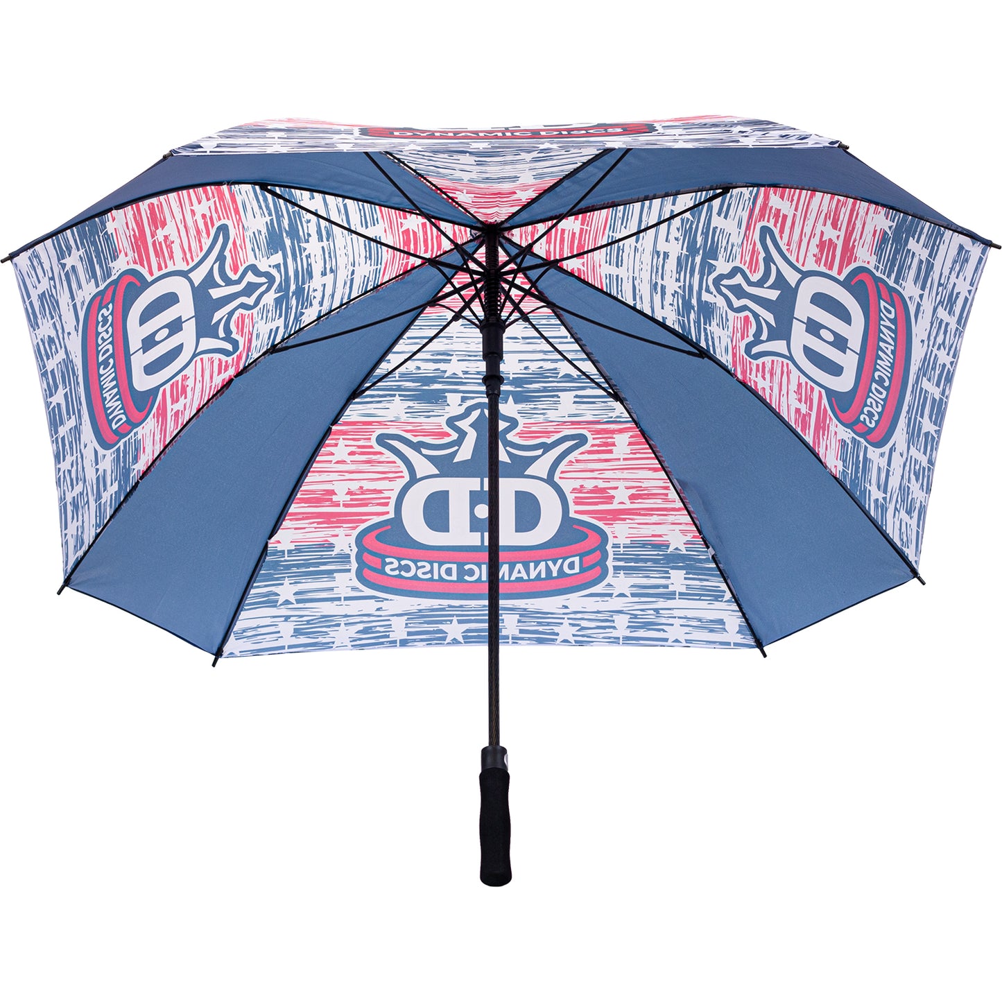 Dynamic Discs 60" ARC Umbrella - Scratched Red and Blue