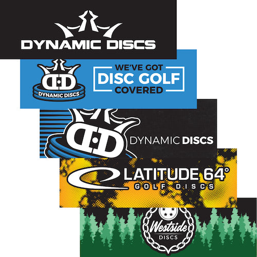 Fabric Disc Golf Banner 6' x 2'