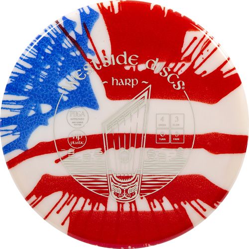 Westside Discs VIP Harp MyDye American Flag