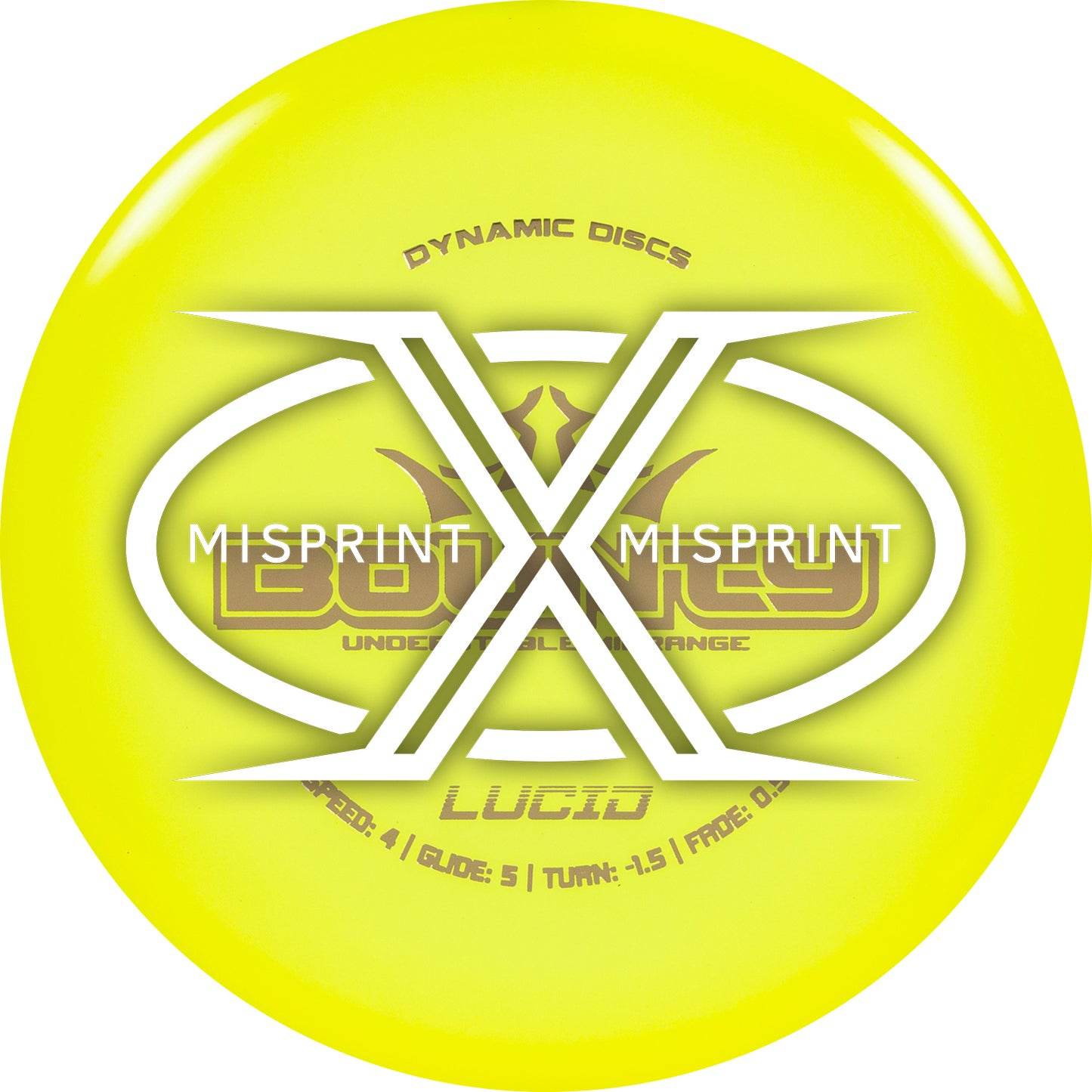 Misprint Dynamic Discs Lucid Bounty