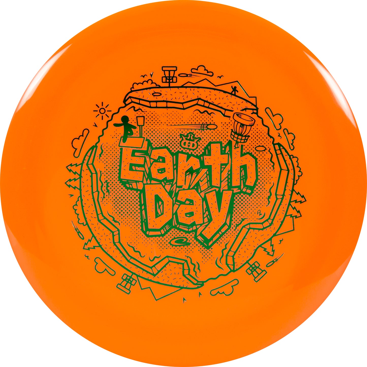 Dynamic Discs BioFuzion Enforcer Earth Day Stamp