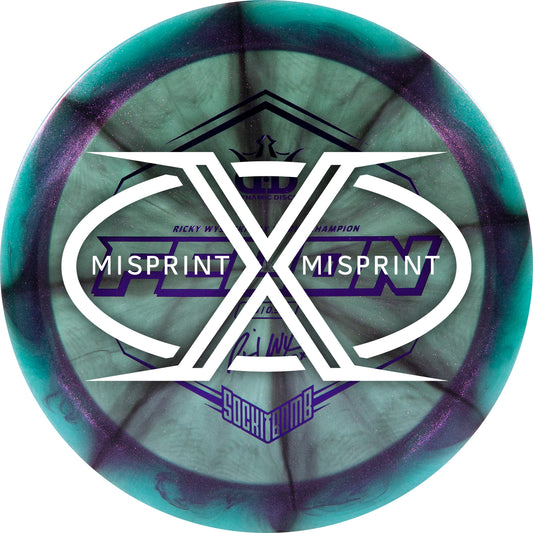 Misprint Dynamic Discs Lucid-Ice Glimmer Felon