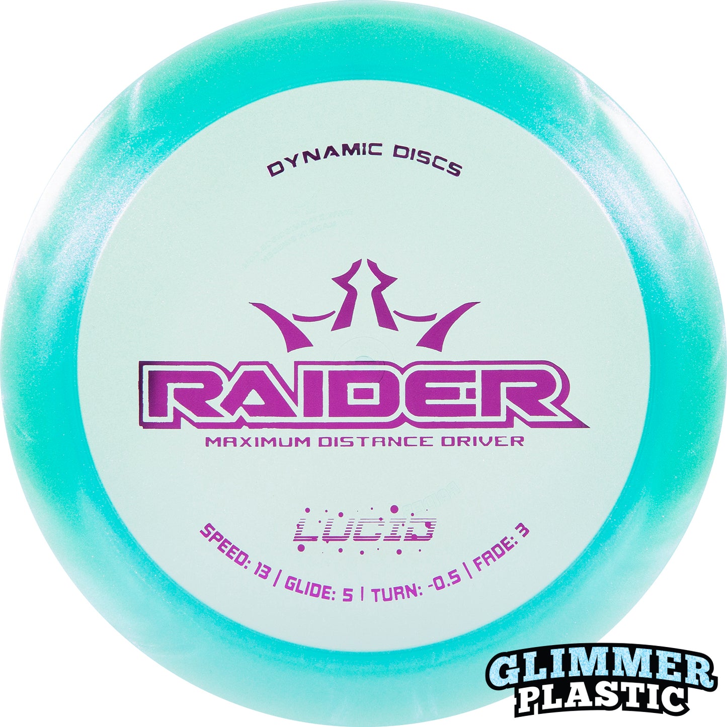 Dynamic Discs Lucid-Ice Glimmer Raider