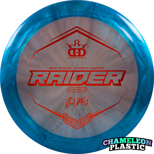 Dynamic Discs Lucid-X Chameleon Raider Ricky Wysocki Sockibomb Stamp