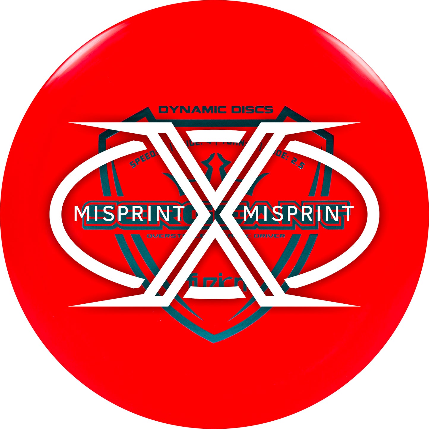 Misprint Dynamic Discs Fuzion Sergeant