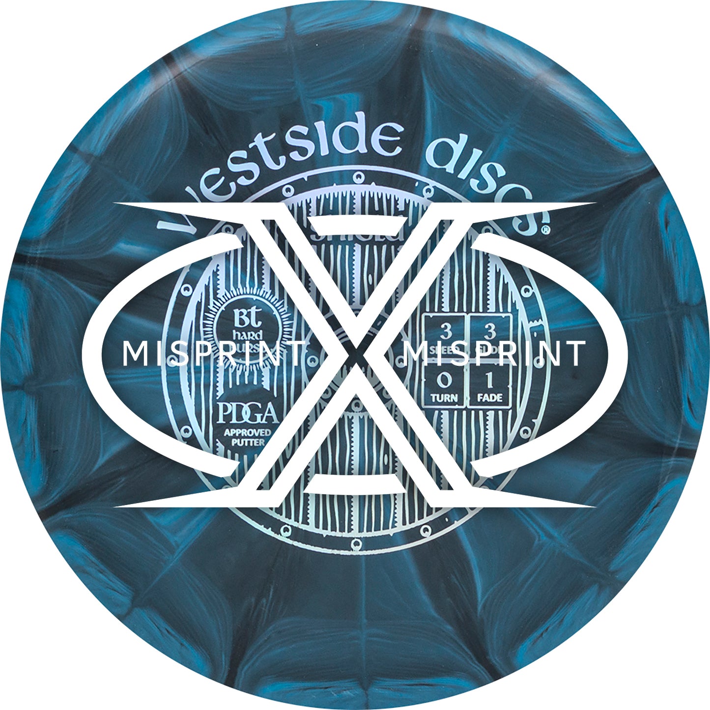 Misprint Westside Discs BT Hard Burst Shield
