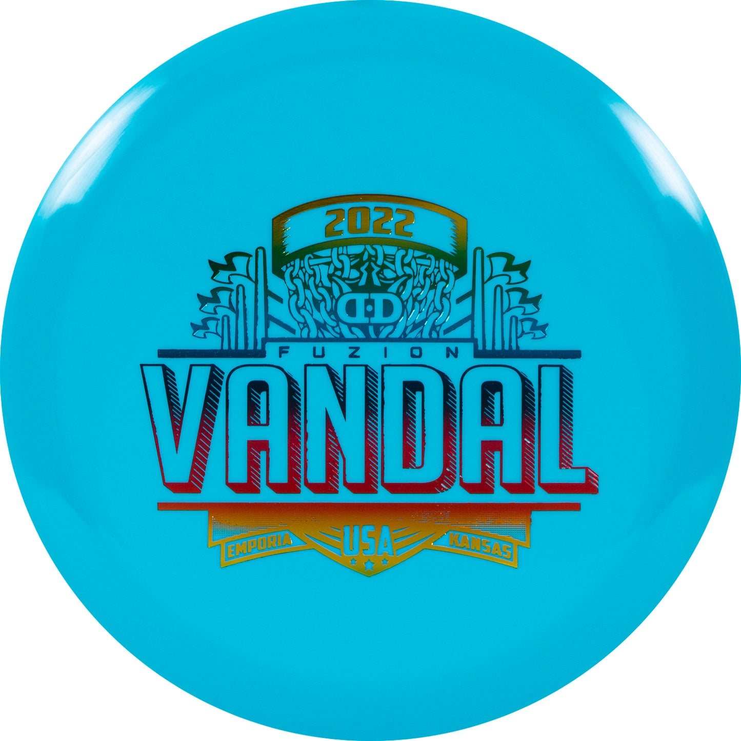 Dynamic Discs Fuzion Vandal Pro Worlds Fundraiser